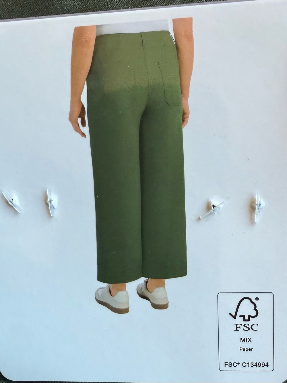 NWT Hilary Radley High-Waisted Wide Leg Pants Deep Olive Size 4 26” Inseam